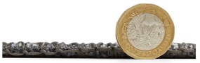 Covor tip traversă gri închis lavabil 76x230 cm Victoria Grey – Think Rugs