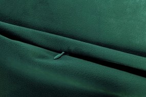 Husa de perna decorativa VELVET 40x40 cm, verde inchis