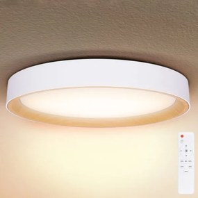 Brilagi LARIOS - Plafonieră LED dimabilă, 72W/230V, alb, Ø59 cm + telecomandă