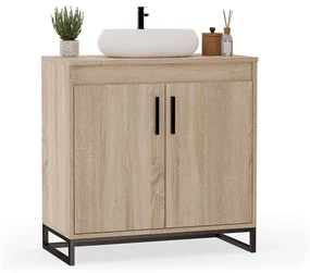 Mobilier de baie sub chiuvetă - Stejar Sonoma