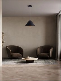 Lustra/Pendul LED design modern OROS negru