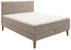 Pat boxspring bej 160x200 cm Stockholm – Meise Möbel