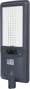 Aigostar - Lampă stradală solară LED cu senzor LED/400W/3,2V 4800mAh + telecomandă