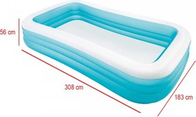 Piscină gonflabilă 3,05 x 1,83 x 0,56 cm