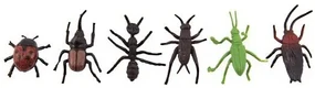 Insecte/animale plastic 4 - 8 cm 12 buc în pungă