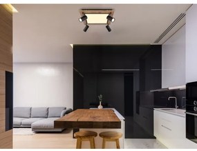 Spot LED ULLA 4xGU10/5W + LED/24W/230V Globo 67306D2