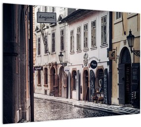Tablou - Strada din Praga (70x50 cm), în 40 de alte dimensiuni noi