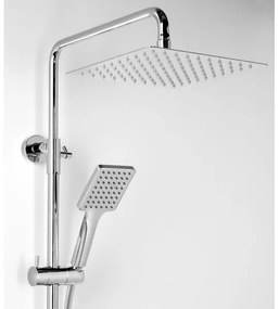 Sapho - Set de duș CUBEMIX cu baterie, crom lucios