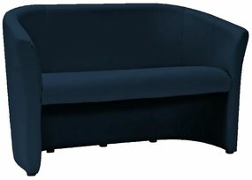 Canapea TM-2 piele ecologica bleumarin/wenge EK13