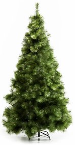 HomCom Albero di Natale Artificiale Foltissimo 210cm con 505 Rami Verdi