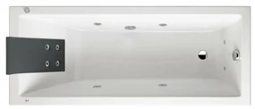 Cada cu hidromasaj Gala Mitta 180x80 cm Emotiv Touch Dorsal