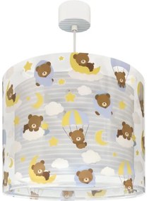 Dalber 41572T - Lustră pentru copii BABY TEDDY, 1xE27/15W/230V, albastră