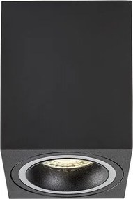 Spot aplicat tavan Kobald negru