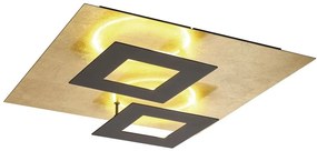 Plafoniera LED design ambiental DALIA Black/ gold
