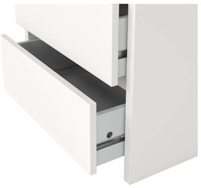 Noptieră albă Next – Tvilum