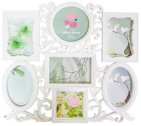 Rama foto Family, 7 poze, Naimeed D4581W, Alb