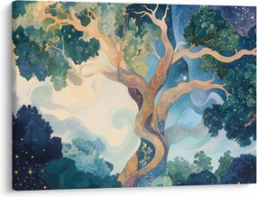 Tablou – Arbore cosmic (70x50 cm)