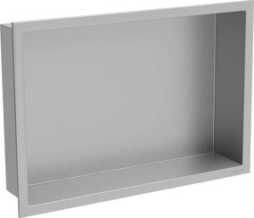 Mexen X-Wall-R raft încastrat cu margine 45 x 30 cm, inox - 1910453010