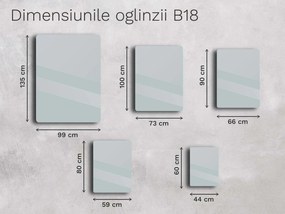 Oglindă cu ramă B18 44×60