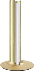 Ideal Lux - Lampă de masă LED dimabilă DORICA LED/8W/230V CRI 90 alamă