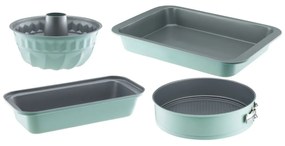 Tava copt 36x24cm, invelis non-stick, verde, Fern