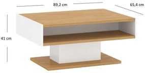 Măsuță cafea Andre (alb mat). 1052712