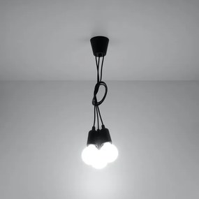 Lustră pe cablu DIEGO 3xE27/60W/230V