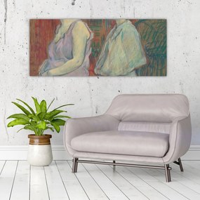 Tablou - Henri de Toulouse-Lautrec, Rue des Moulins, reproducere (120x50 cm)