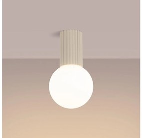 Plafonieră pentru baie Sollux SL.1718 HALO 1xG9/8W/230V IP44 crem