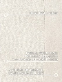 Covor crem țesut manual rotund din amestesc de lână ø 160 cm Kari Organic – Villeroy&amp;Boch