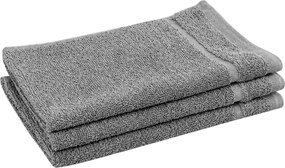 Prosop de maini Classic mic 30x50 cm gri deschis, 100% bumbac