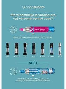 Butelie SodaStream+CO2 separat