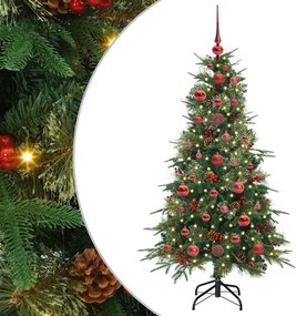 vidaXL Brad de Crăciun artificial cu ramuri articulare Verde 120 cm