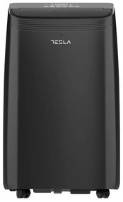 Aparat de aer conditionat mobil Tesla TTMYB-12CHW, 12000 BTU, 3 viteze, Functie de incalzire, Wi-Fi, LED, Umidificare, Telecomanda, Negru