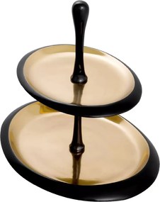 Suport prajituri, Doua platouri etajate design LUX Gitano S