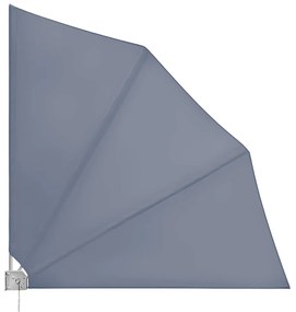 Deuba Paravan de balcon 140x140 cm - antracit