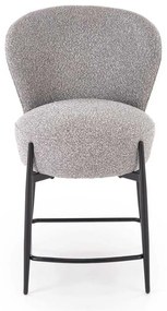Scaun de bar Ainara, gri
