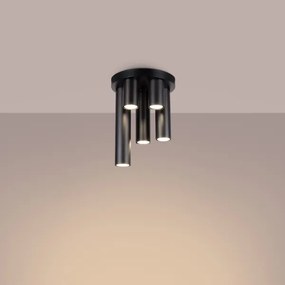 Spot Sollux SL.1467 LAGOS 5xGU10/10W/230V negru