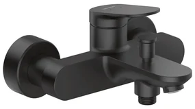 Duravit Wave baterie cada-dus perete negru WA5230000046