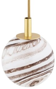 Lustra cu 5 pendule design minimalist Aruba