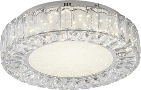 JUST LIGHT. 15221-17 - Plafonieră LED KULUNKA LED/32W/230V crom