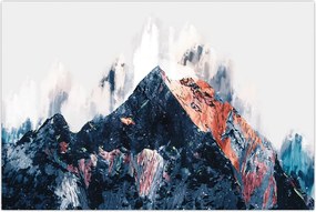 Tablou - Pădure, abstrecție (90x60 cm)