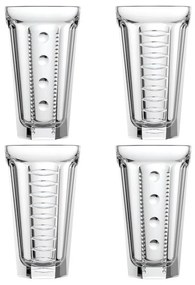 Set 4 pahare pentru băuturi La Rochére Saga, 340 ml