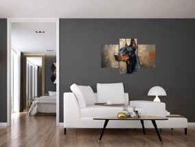 Tablou - Portretul lui Dobrman (90x60 cm)