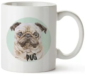 Bohemia Gifts Cană ceramică - Pug, 350 ml