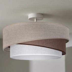 BRILAGI - Lustră aplicată ARROW 1xE27/60W/230V Ø 45 cm bej/maro/alb