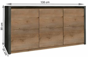 Dulap MONTANA K3D, gri