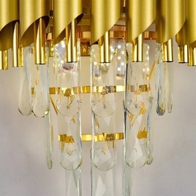 Brilagi - Aplică de perete ECLIPSE 2xE14/10W/230V aurie