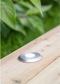 Markslöjd 107716 - Lampă LED încastrată pentru exterior GARDEN24 0,8W/24V IP44 negru/crom mat