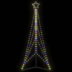 vidaXL Pom de Crăciun LED 483 LED-uri colorate 240 cm